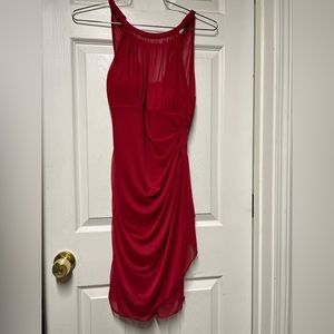 Davids bridal women’s red dress
